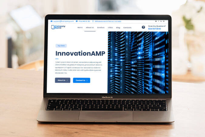 Innovation Mobirise themes