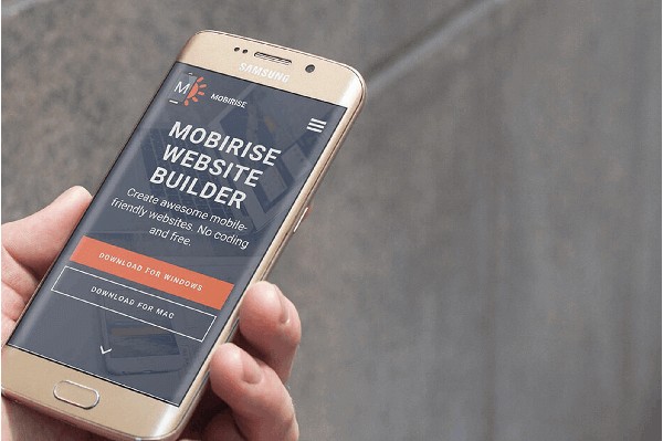 Free Mobirise templates